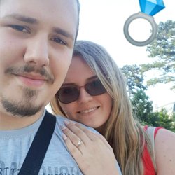 Akácos Judit és Fekete Péter eljegyzése