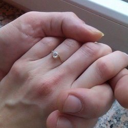 Anett és Attila eljegyzése