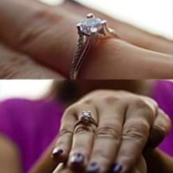 Kitti és Ferenc eljegyzése